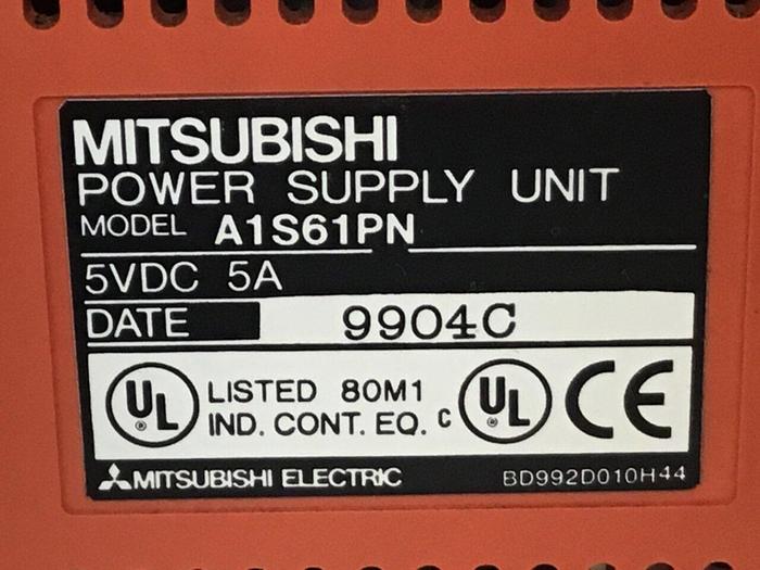 Used MITSUBISHI Power Supply Unit A1S61PN #132774