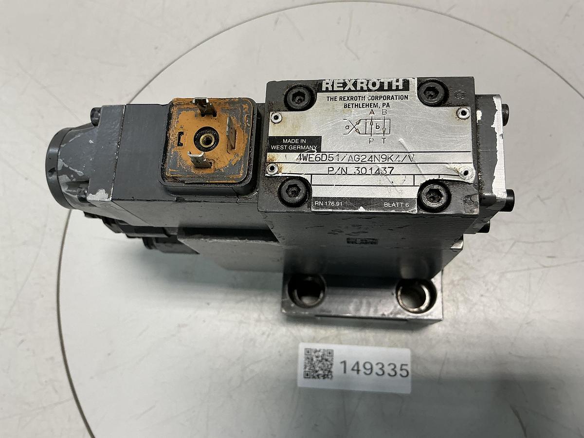Used REXROTH 4WE6D51/AG24N9K4/V