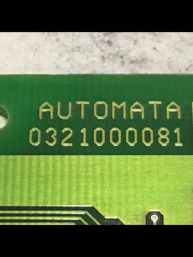 Used AUTOMATA Circuit Board 032000081 6000100812 USED