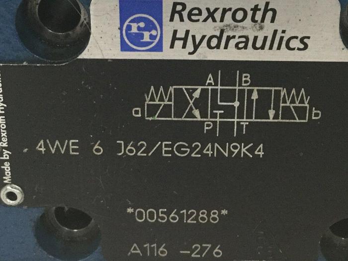 Used REXROTH Directional Control Valve 4WE6J62/EG24N9K4 Used
