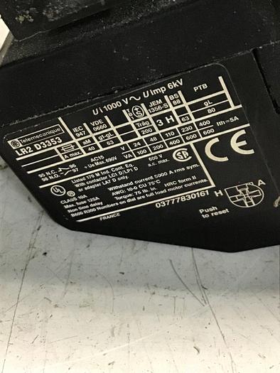 Used TELEMECANIQUE Contactor LP1D4011 #138648