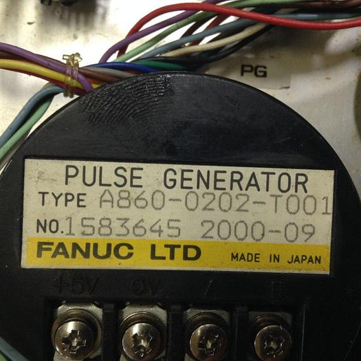 Used FANUC Pulse Generator A860-0202-T001 #78684