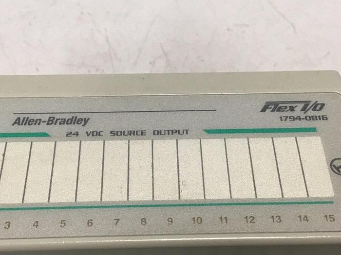 Used ALLEN BRADLEY I/O Module 1794-OB16 SER A Used