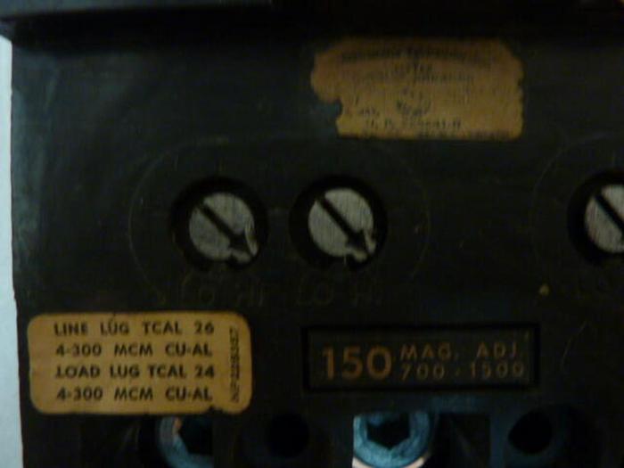 Used GENERAL ELECTRIC / GE 150 Amp Circuit Breaker TFJ236150 #38772