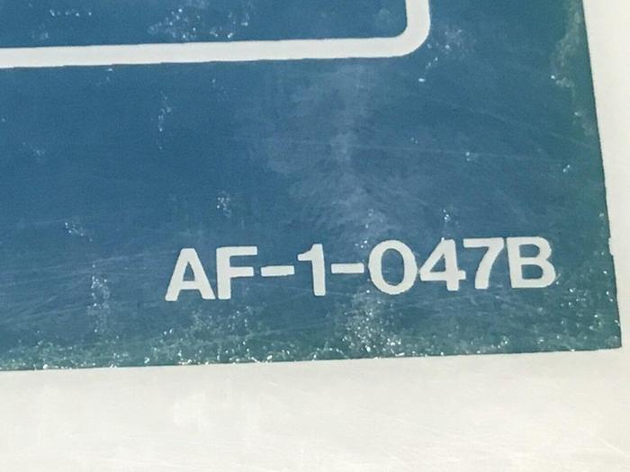 Used NOVATEC Motor Speed Control AF-1-047B #119865