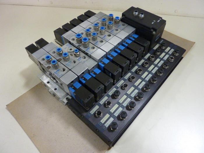 Used FESTO Control Block / Valve Terminal IFB8-02 #52773