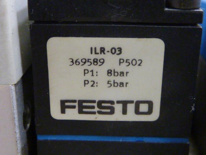 Used FESTO Control Block w/ Valves IFB8-03 #52679