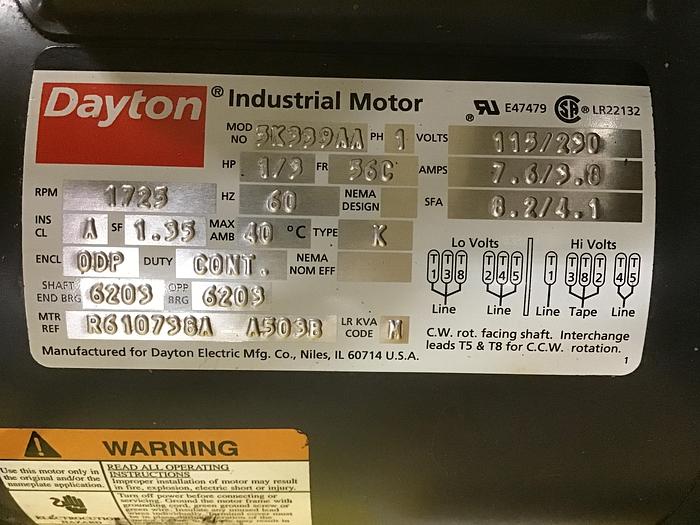 Used Mathews Belt Conveyor Single Speed Adjustable Leg Used #145394