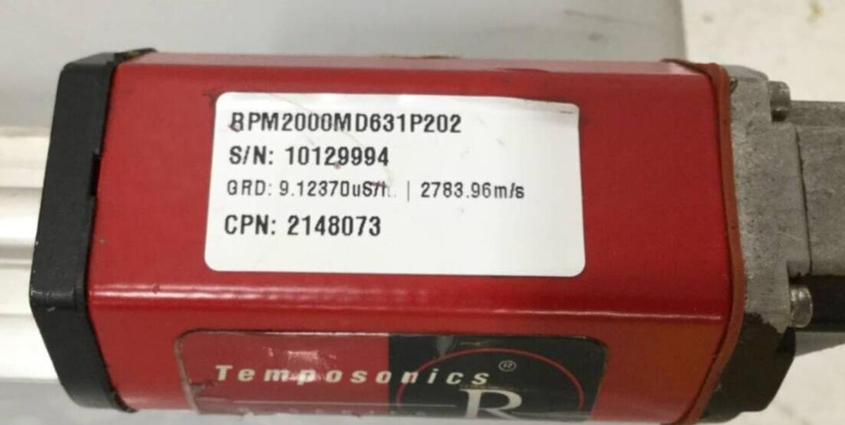 Used MTS Linear Transducer RPM2000MD631P202 USED