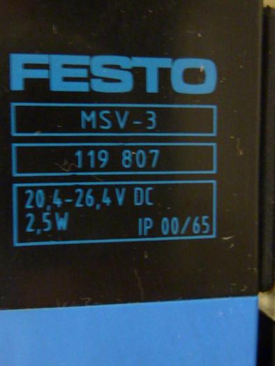 Used FESTO Control Block / Valve Terminal IFB8-02 #52771