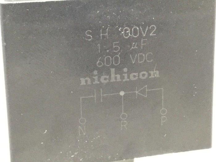 Used NICHICON Capacitor SH 00V2 #104305