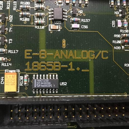Used KEBA Engel 18658-1 Circuit Board E-8-ANALOG/C Used