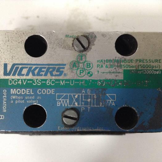 Used VICKERS Valve DG5S4-0431C-E-T-M-U-HL7-B13-60-EN502 #89854