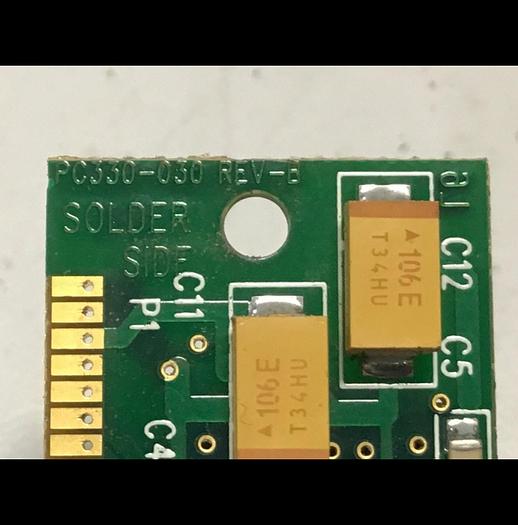 Used VAN DORN Operator Interface Board 330129 PC330-129 330-129 Used