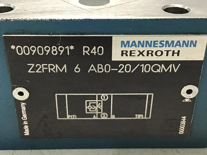 Used REXROTH Valve Z2FRM6AB02010QMV USED