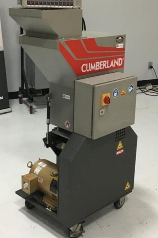Used 2013 CUMBERLAND 5 HP Grinder Granulator, 6512, Used