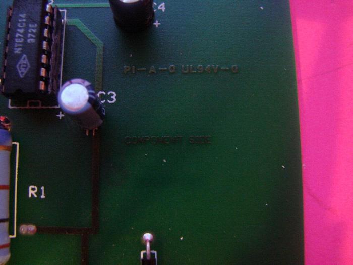 Used AEC WHITLOCK SS Proportioning Card 21469 #7164