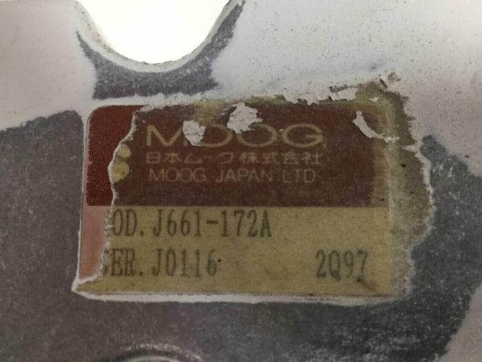Used MOOG Servo Valve J661-172A Used