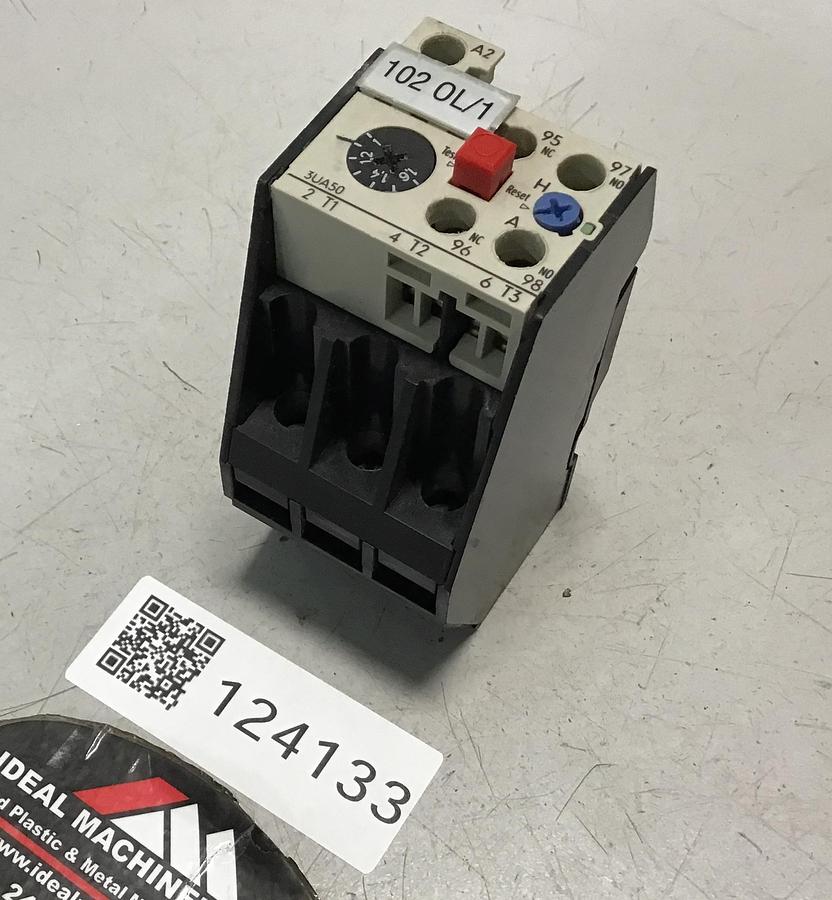 Used SIEMENS Overload Relay 3UA5000-1A USED