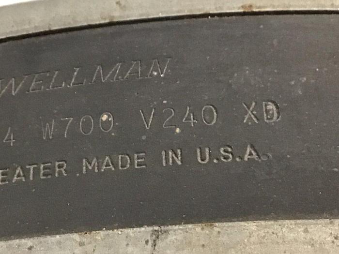 Used WELLMAN 700 Watt Heater Band 326334 700W #125844