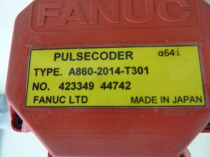 Used FANUC 0.75 kW (1 HP) AC Servo Motor A06B-0205-B605 Used