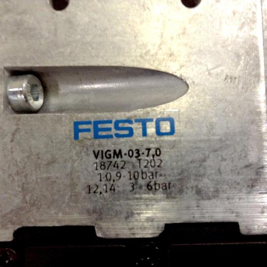 Used FESTO Control Block w/ Valves VIMP-03-B #69511