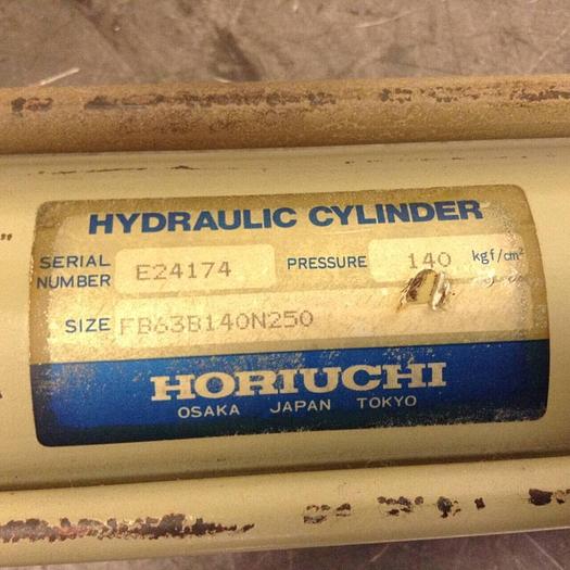 Used HORIUCHI MACHINERY Hydraulic Cylinder FB63B140N250 #68146