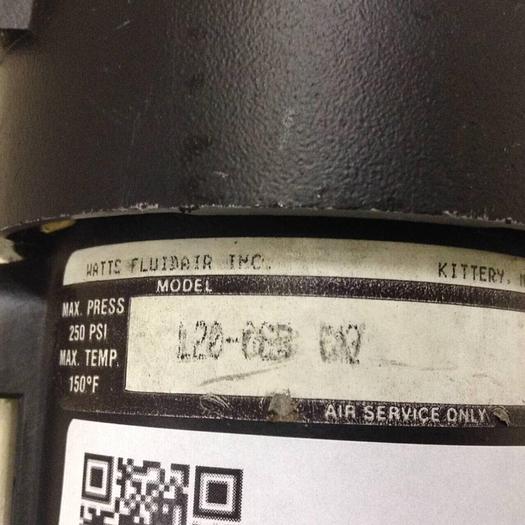 Used WATTS FLUIDAIR Lubricator L20-06B #77817