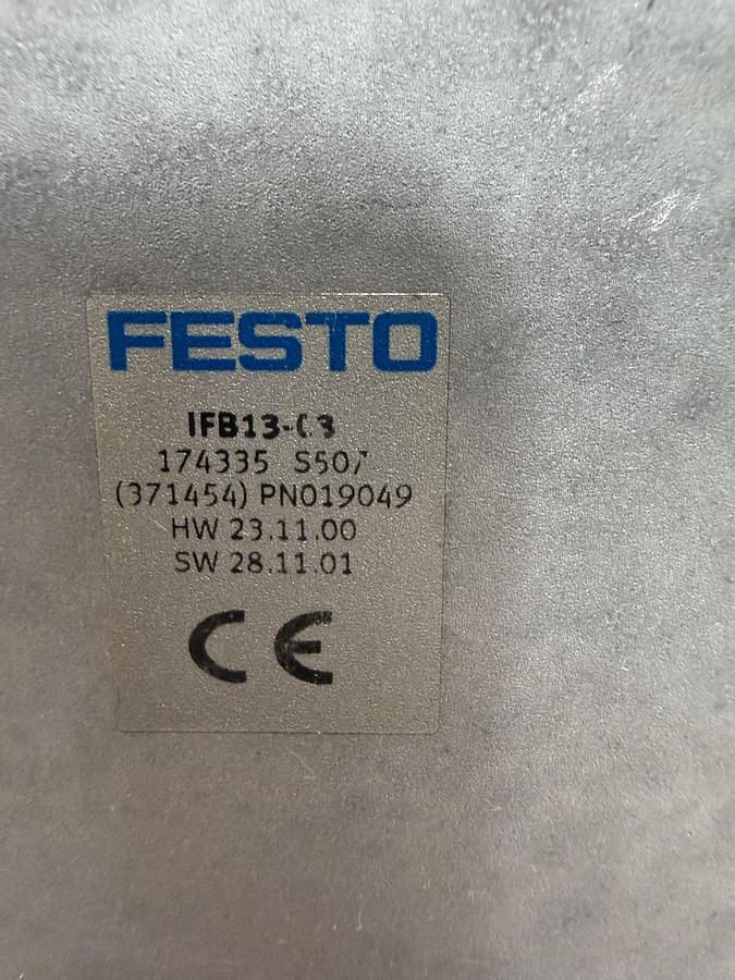 Used FESTO Valve Terminal IFB13-03 Used