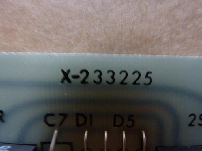 Used ALLEN BRADLEY Slow Down Switch Board X-233225 #27115