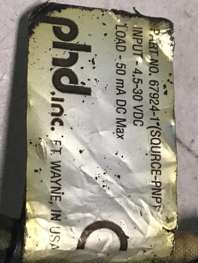 Used PHD INC Proximity Switch 67924-1 #127518