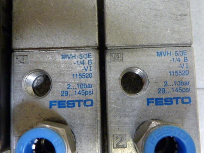 Used FESTO Control Block / Valve Terminal IFB8-02 #52709