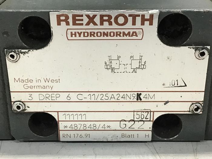 Used REXROTH 3DREP6C11/25A24N9K4M Valve Used #140308