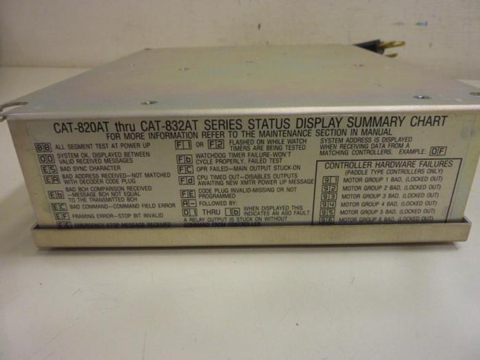 Used CATTRON Remote Control Receiver CPA-0832-COMP #65382