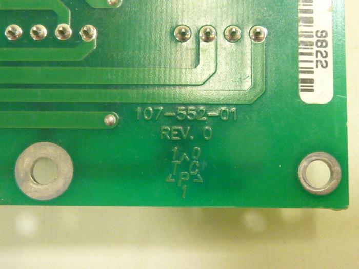 Used CONAIR Circuit Board - Left 107-552-01 #65389