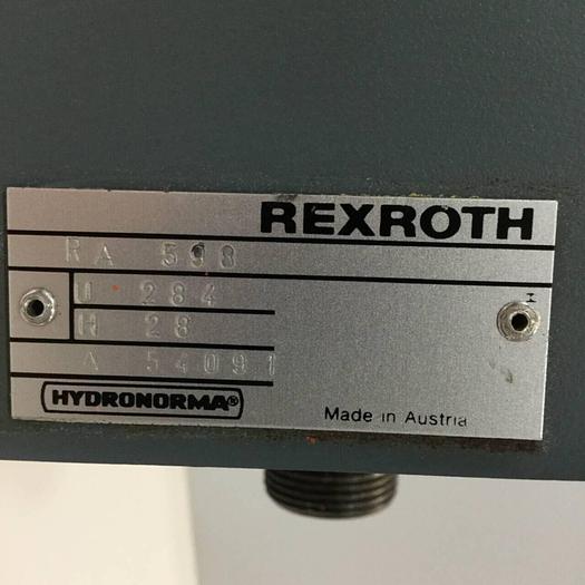 Used REXROTH Valve RA598 #91525