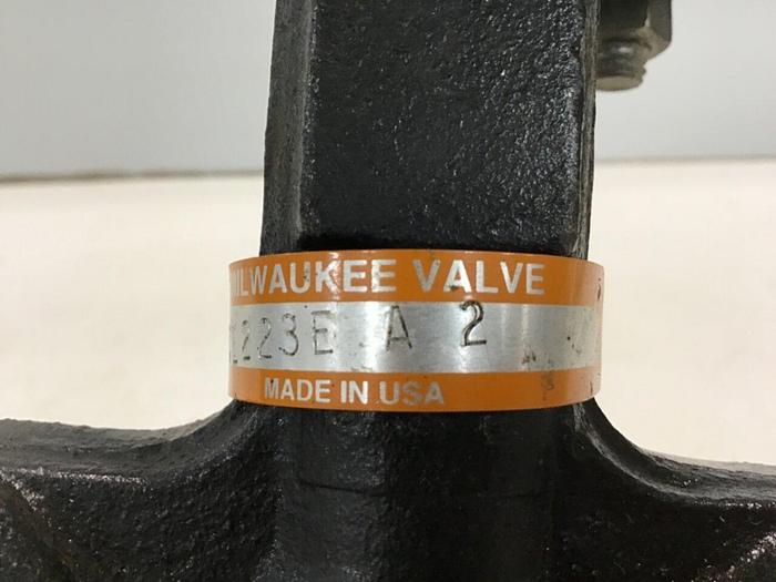 Used MILWAUKEE Butterfly Valve CL223EA2 #126045