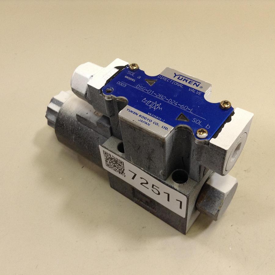 Used YUKEN Directional Valve DSG-01-2B2-D24-60-L USED