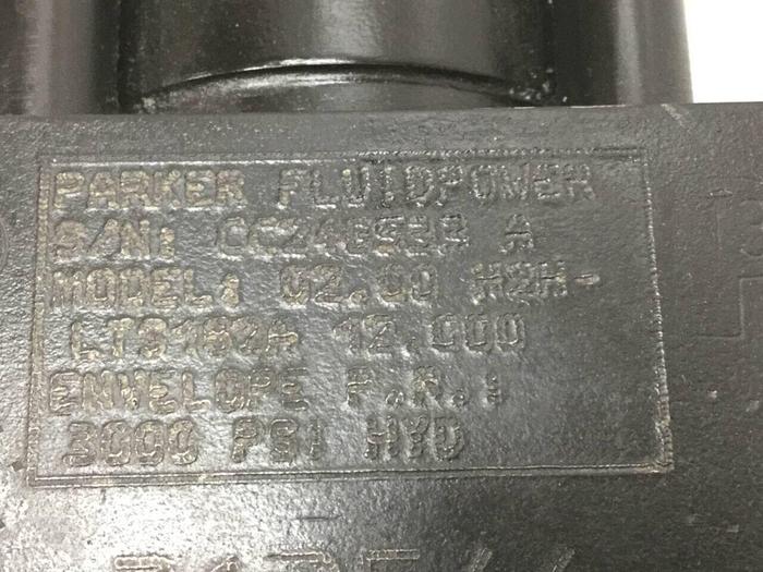 Used PARKER Injection Sled Cylinder 02.00 H2HLTS182A 12.000 USED
