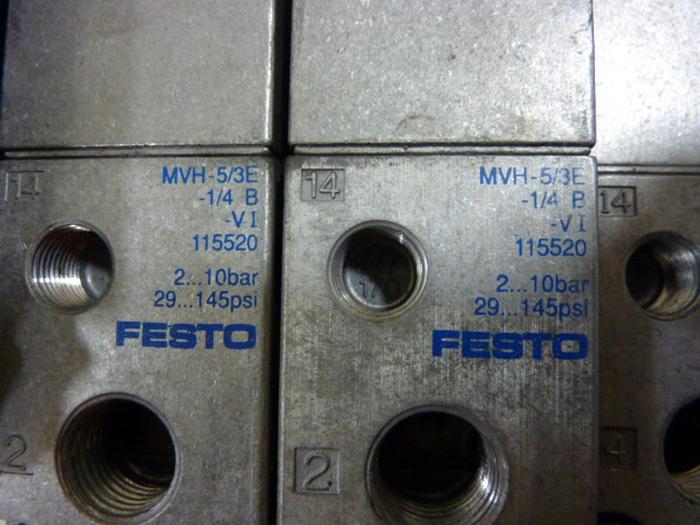 Used FESTO Control Block / Valve Terminal IFB8-02 #52812