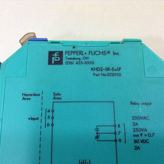 Used PEPPERL & FUCHS Isolated Switch Amplifier KHD2-SR-EX1.P #74264