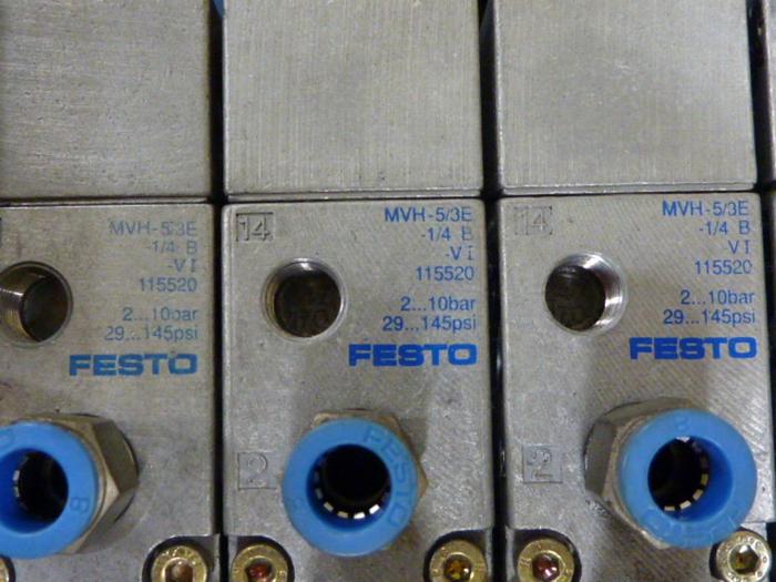 Used FESTO Control Block / Valve Terminal IFB8-02 #52813