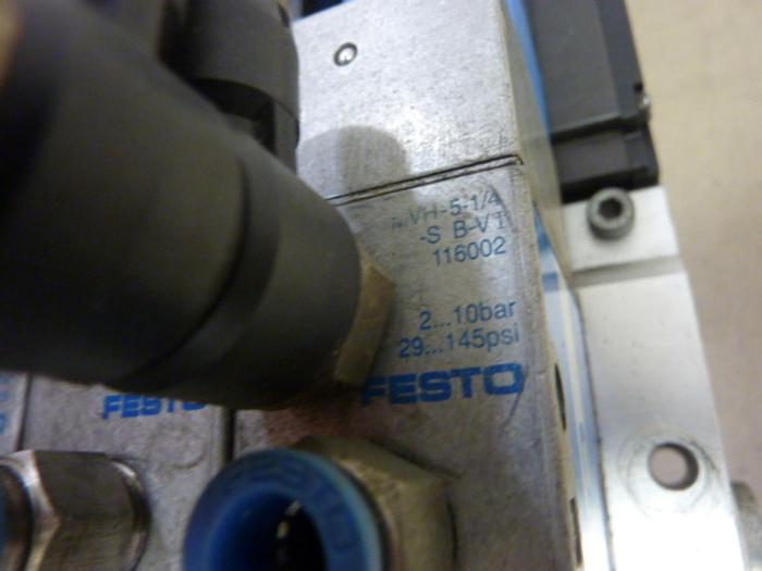 Used FESTO Control Block / Valve Terminal IFB8-02 #52860