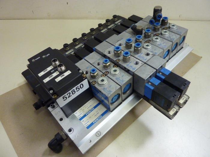 Used FESTO Control Block / Valve Terminal IFB8-02 #52850