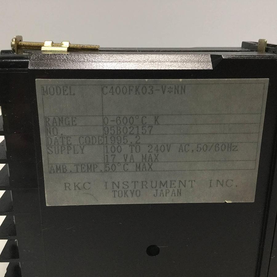 Used RKC Temperature Control REX-C400FK03VNN USED