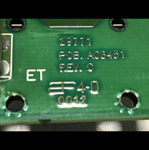 Used APSCO Van Dorn Rack Circuit Board AC8450 USED