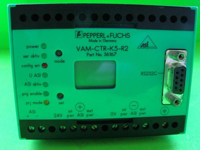 Used PEPPERL & FUCHS Interface Master VAM-CTR-K5-R2 #11310