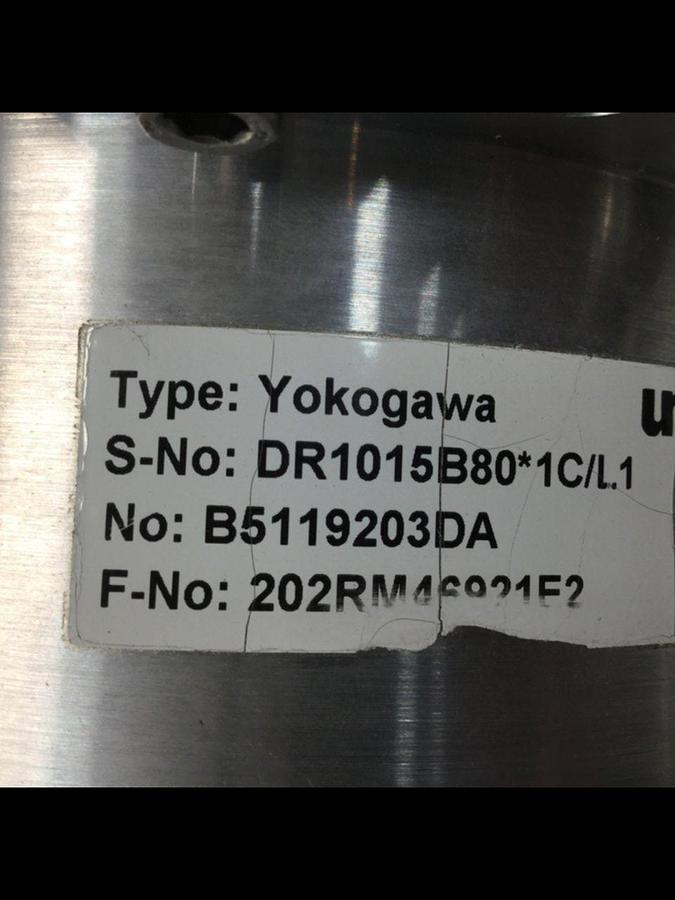 Used YOKOGAWA Unaxis Servo Rotary Table B5119203DA Used