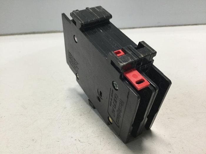 Used CUTLER HAMMER 15 Amp Circuit Breaker QCR2015 #104102