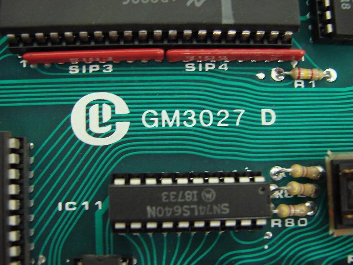 Used GENERAL MOTORS Circuit Board GM3027 D Used